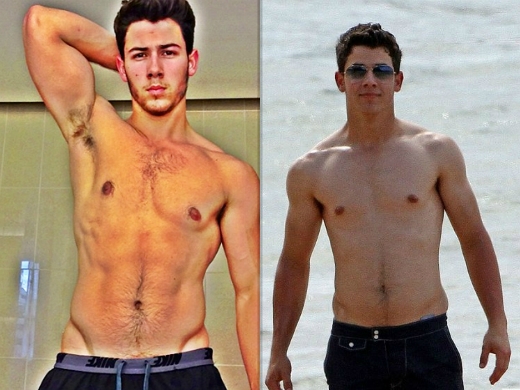 
	
	Nick Jonas giờ đây đã là một chàng trai sở hữu thân hình khá lực lưỡng.